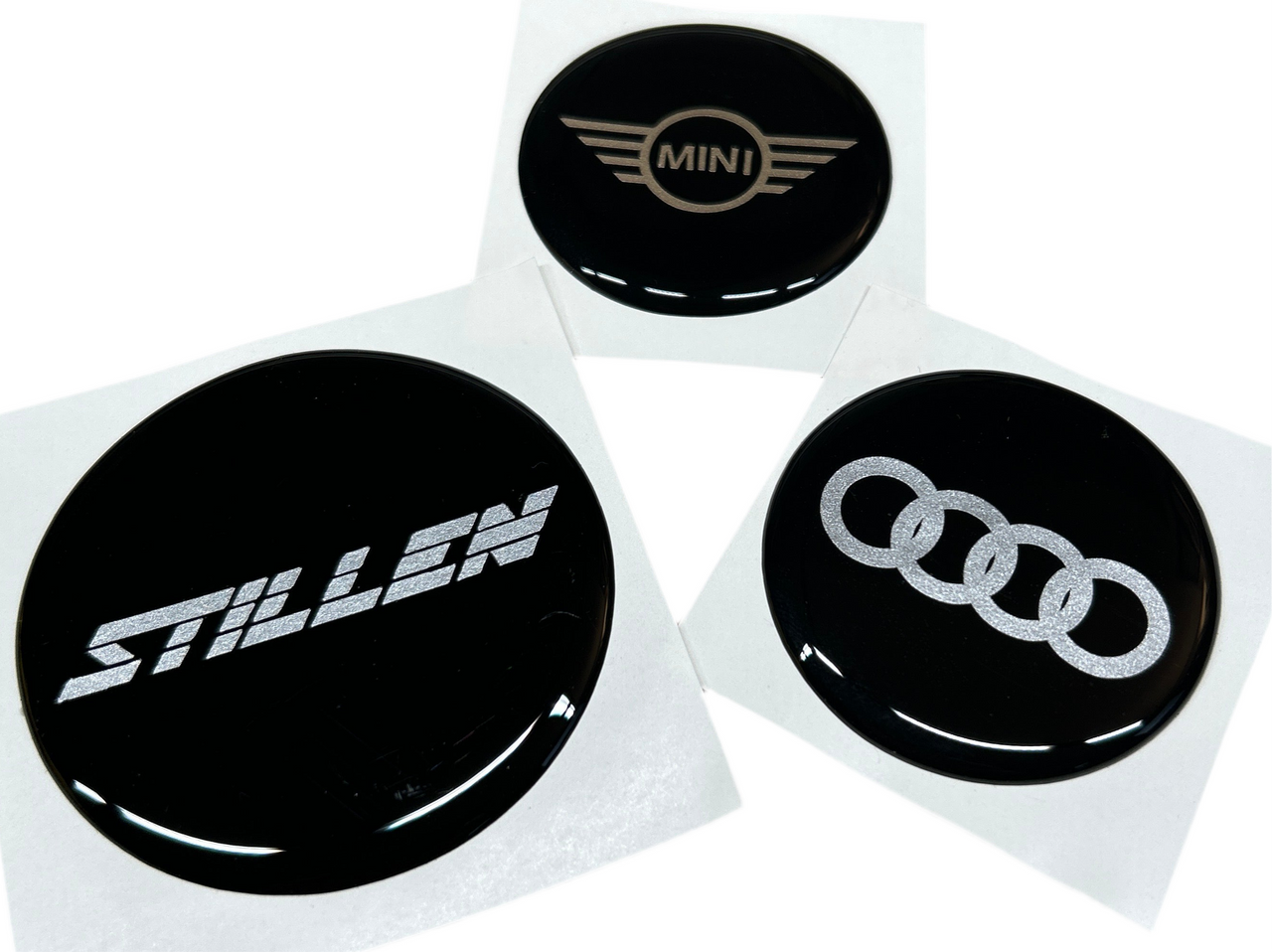 CUSTOM Center Cap Decals (Set of 4)