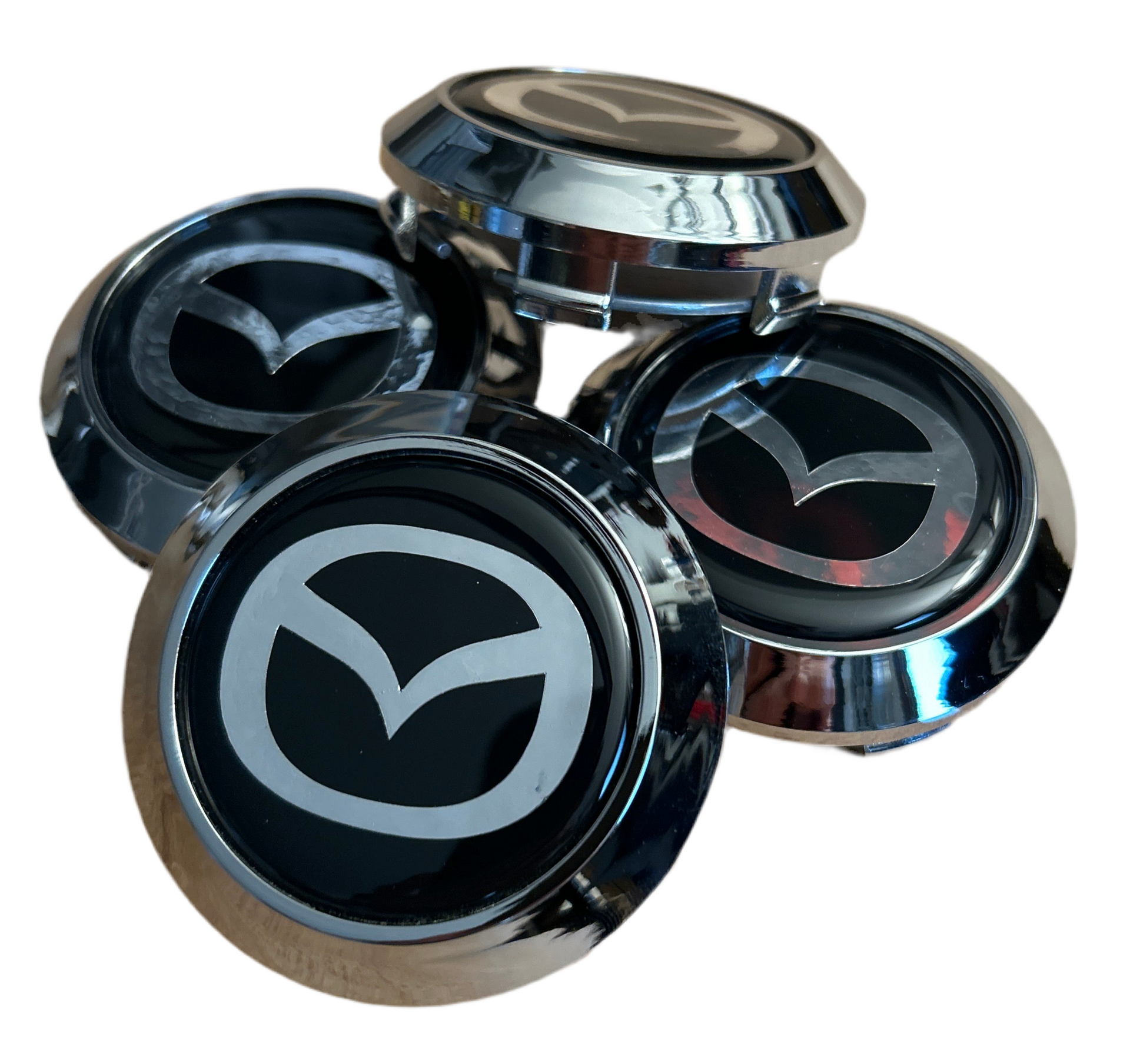 Enkei RPF1 center cap chrome black chrome