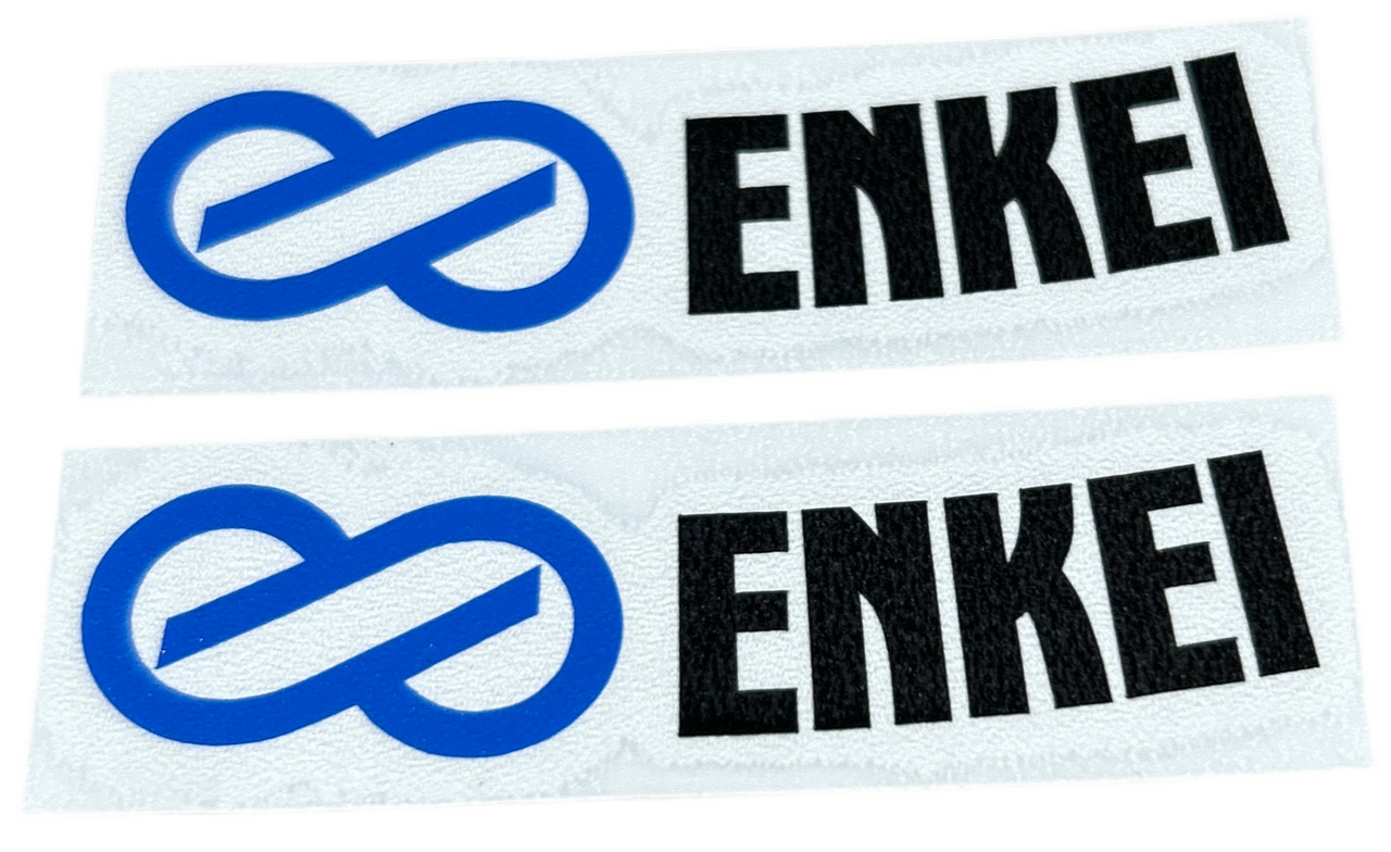 Wheel Stickers : Multicolor Replacement Enkei RPF1 Wheel Stickers (Sold in PAIRS)