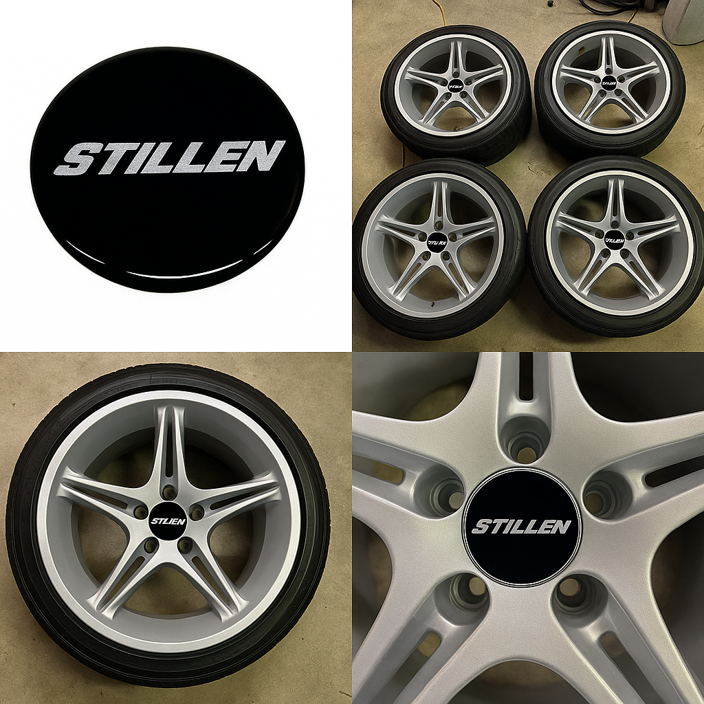 CUSTOM Center Cap Decals (Set of 4)