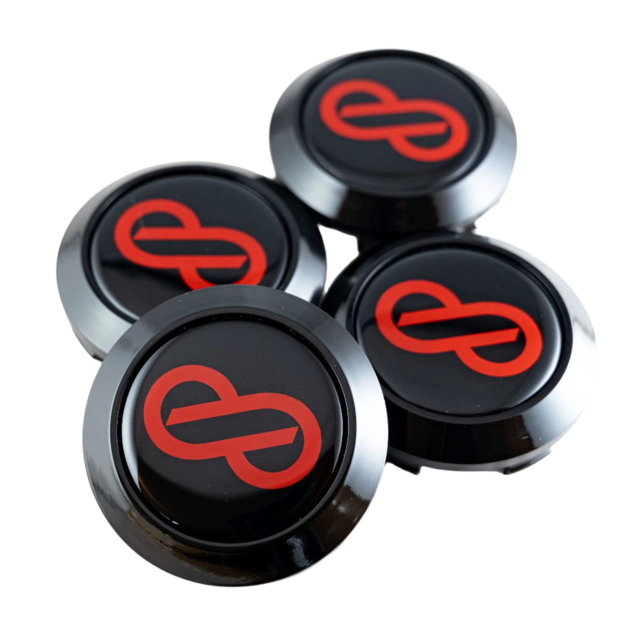 Center Cap : 16" - 18" ENKEI RPF1 Center Caps (Set of 4) - Also works for 15x8 +28!